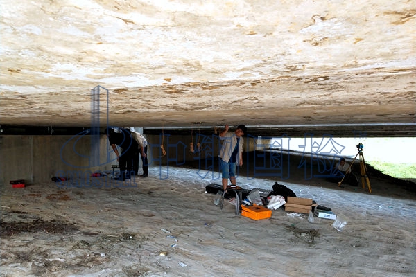 橋梁梁板回彈檢測