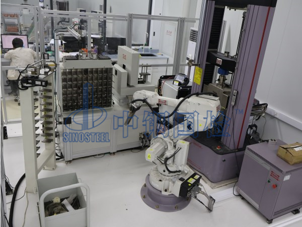 國檢中心金屬鋼材實驗室實拍