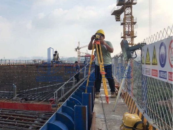 福廈鐵路112m鋼管拱橋橋梁現場監測