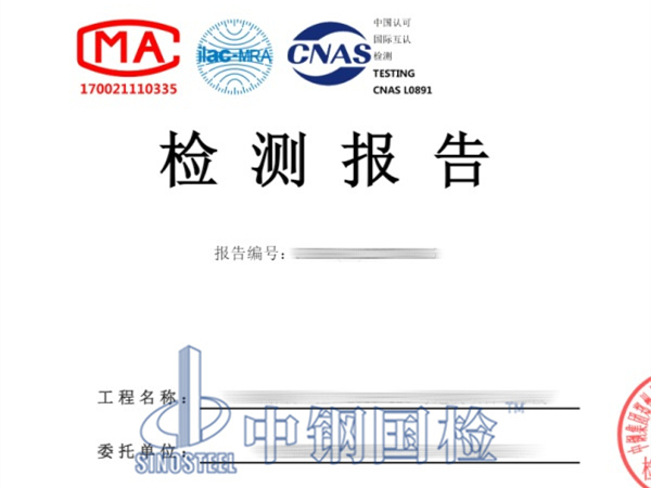 玻璃欄桿承載力檢測報告