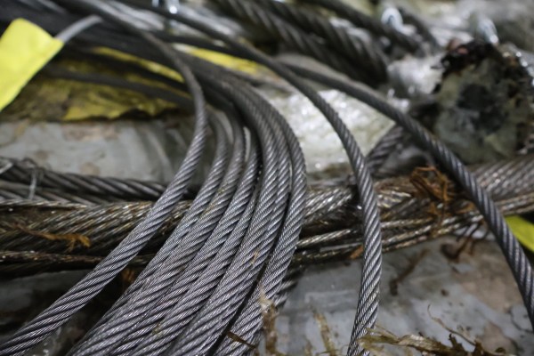 平行捻密實鋼絲繩檢測