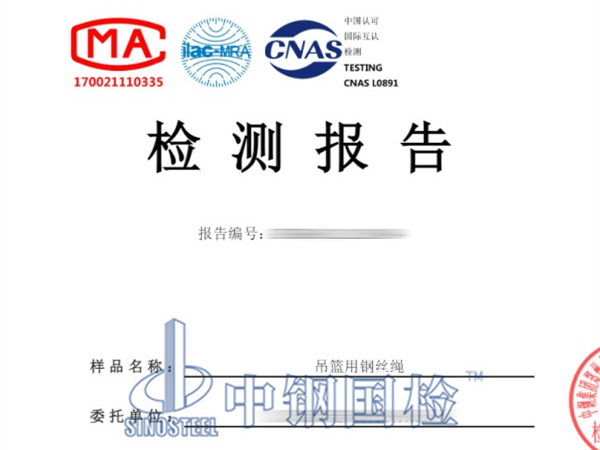 武漢電梯鋼絲繩檢測公司,國家鋼絲繩檢測中心